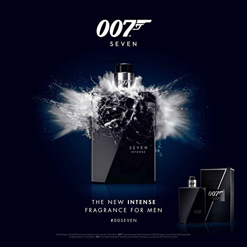 007 Fragrances Seven Intense Colognes, 1.6 Ounce by 007 Fragrances