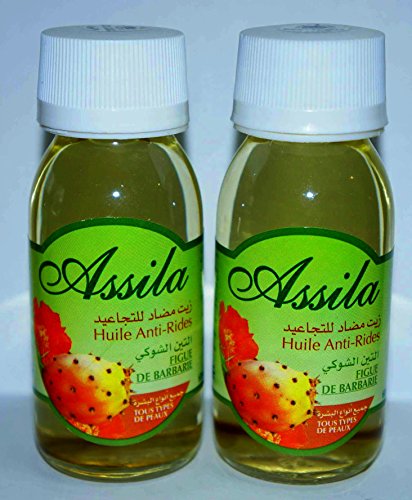 1 Botella de cristal de 60 ml - Aceite de higo chumbo - Assila - todo tipo de piel- anti arrugas