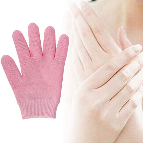 1 par de guantes de spa, guantes de gel, mascarilla hidratante para manos secas, mascarilla de mano, guantes de spa, guantes hidratantes