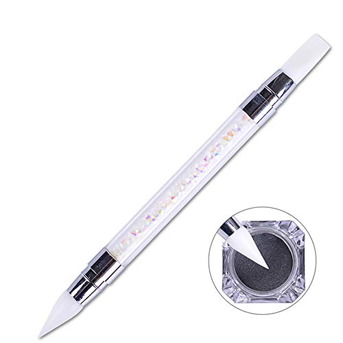 1 UNID Doble de extremo UV Gel Nail Art Pintura gradientes Shading Pen Pincel Cepillo de Esmalte Uñas bolígrafos Frcolor para decoración de uñas