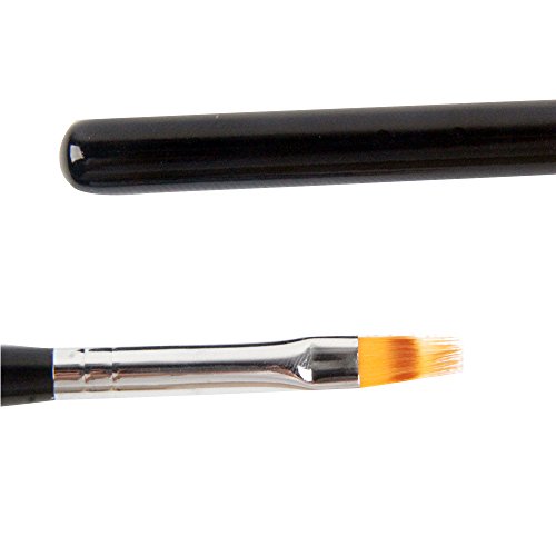 1 Unid UV Gel Nail Art Pincel de Pintura Con Mango de Madera de Pelo de Nylon Cepillo Pro Nail Art Tools 4 #