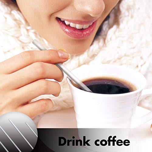 10 varillas de cristal para mezclar varillas de cristal con ambos extremos de vidrio resistente a altas temperaturas para laboratorio de química científica, cócteles, mezclas de bebidas