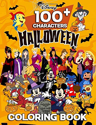100+ Characters Halloween Coloring Book: Awesome Halloween Coloring Book For Kids And Adults With High-Quality Illustrations For Coloring And Having Fun