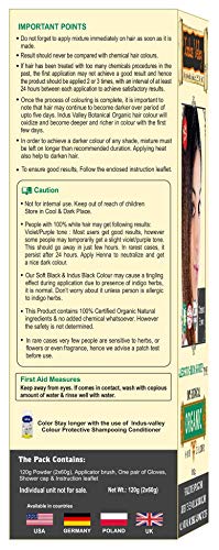 100% orgánico 100% Botanical Natural Herbal hair Dye color Kit para hombres y mujeres 100% libre de químicos, no PPD, no Amoniaco, no peróxido y sin ningún tipo de metales pesados