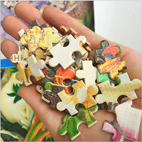1000 Pièces Le Puzzle En Bois, Puzzle, Jouets Éducatifs Pour Enfants Adultes, Décor, Cadeau,Lumière Grotte Canyon Pierre Rocher 75X50Cm