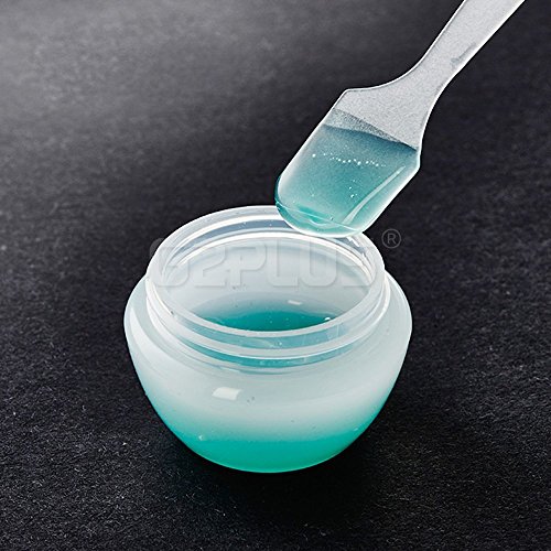100pcs Mini Espátula,maquillaje espátula, para productos cosméticos Máscara Espátula,Perfectos para le varie cremas,crema hidratante, lápiz labial, (80 mm * 15mm)