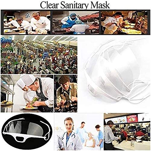 10PCS Cubierta de Sanitaria Transparente Profesional para Restaurante, Tatuaje, Maquillaje Permanente, Catering, franquicia de Restaurante, Comida desactivada; Monstrator (Color: 10 Piezas)