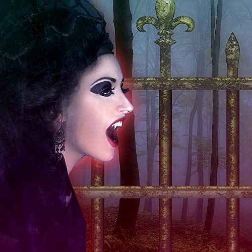12 Pares Dientes de Vampiro de Halloween Colmillos de Vampiro Dentaduras Falsas de Disfraz para Suministros de Fiesta de Disfraces de Halloween (13 mm, 15 mm, 17 mm, 19 mm)