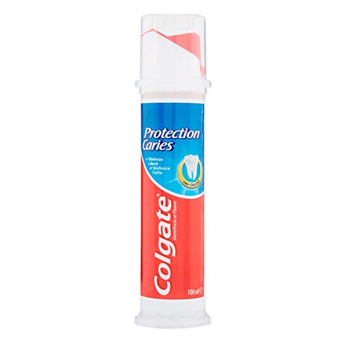 12 X Pasta de dientes Colgate protección CARIES DISPENSADOR protección desde CARIES dental
