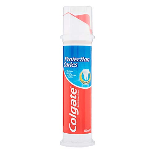 12 X Pasta de dientes Colgate protección CARIES DISPENSADOR protección desde CARIES dental