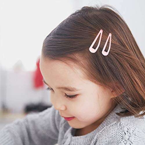 120pcs 2 pulgadas pinzas de pelo de metal a presión pasadores de pelo antideslizantes accesorios para el cabello para niños pequeños