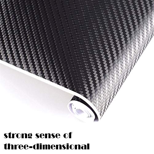 127cmx10cm coche a prueba de agua pegatinas de coches en 3D lámina de fibra de carbono de vinilo abrigo de la película del coche automático de rollo de papel decoración de DIY Etiqueta Car Styling