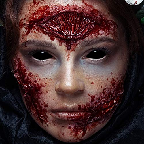 16 Esponjas Punteadas Esponja de Efectos Especiales de Maquillaje de Halloween Esponja Moldeadora de Arte de Disfraz de Cicatriz Herida de Sangre de Navidad para Suministros de Fiesta(P30)
