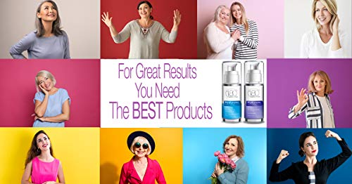 180 COSMETICS - Suero de ácido hialurónico + vitamina C con efecto - Antienvejecimiento - Antiarrugas - Solución lifting instantánea - Lifting fortalecedor