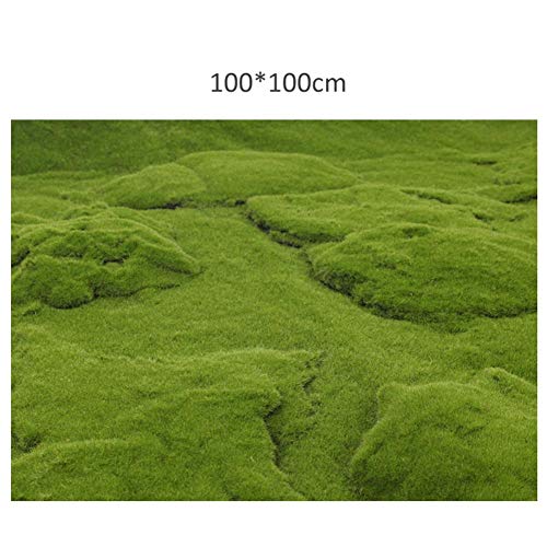 1MX1M Artificial Turf Musgo Mini Fairy Garden Simulación Plantas Festival de Boda del césped Decorativo de Interior al Aire Libre Decoración por la Ventana (Color : Big Drum Kit)