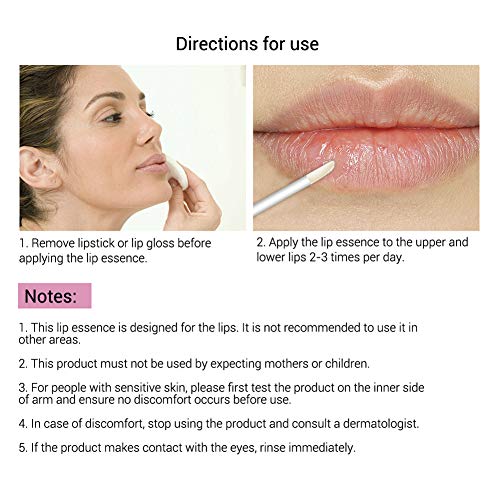 1PC Pro Lips Care Natural Serum Lips Care Serum Plumping Lips Hidratante Labio Aumente la elasticidad de los labios Reduzca las líneas finas