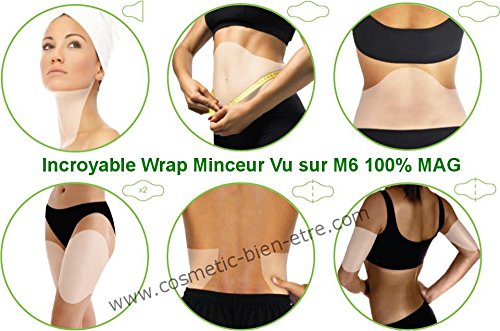 2 Wraps Adelgazante, Parche Reductor Corporal, Body Wrap Applicator