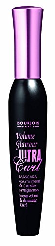 2 x Bourjois Paris, Volume Glamour Ultra Curl Mascara 12ml - Black Curl 01, New
