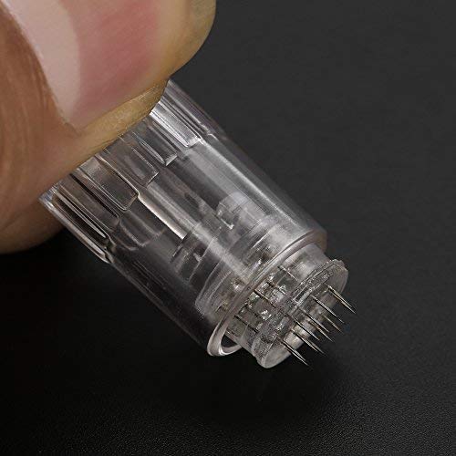 20 pièces 12 broches de remplacement Dermapen Aiguilles Cartouches pour auto Derma Stamp Pen
