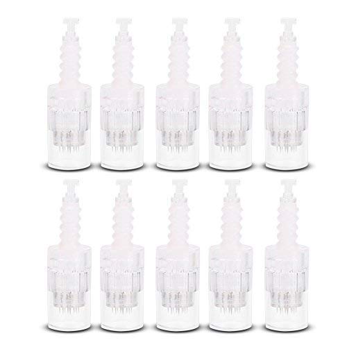 20 pièces 12 broches de remplacement Dermapen Aiguilles Cartouches pour auto Derma Stamp Pen