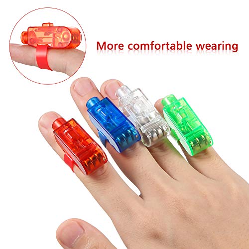 20 Piezas Accesorio de Halloween Incluye 10 Piezas Uñas Postizas Bruja de Halloween Dedo Vampiro 10 Piezas LED Luces de Dedo para Favores de Fiesta para Adultos Niños Juguetes de Novedad de Cumpleaños