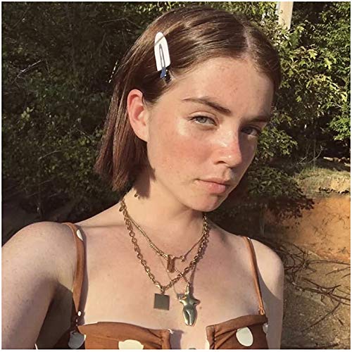 20 Piezas de Pinzas para el Cabello sin Pliegues, Pinzas para el Cabello sin Pliegues de Plástico Pinzas para Rizos para Peinado Herramienta de Aplicación de Maquillaje con Ondas, 3 Colores