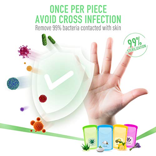 200 Pcs Jabon en Papel Desechable Papel Jabon Portatil de Bolsillo Jabon con 4 Fragancias, Láminas de Jabón Manos Mini Jabon de Viaje Para Al Aire Libre Limpieza de Manos Baño Viaje Senderismo