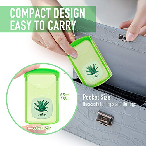 200 Pcs Jabon en Papel Desechable Papel Jabon Portatil de Bolsillo Jabon con 4 Fragancias, Láminas de Jabón Manos Mini Jabon de Viaje Para Al Aire Libre Limpieza de Manos Baño Viaje Senderismo