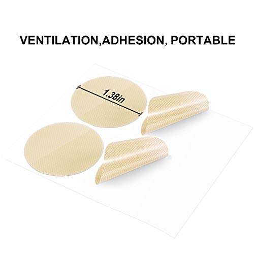 200 Piezas para Hombre Tapas de pezón Protector de pezón Pezones de Cinta de pezón para Hombres Solución de Rozaduras de pezón Pasties Desechables Pasty Set