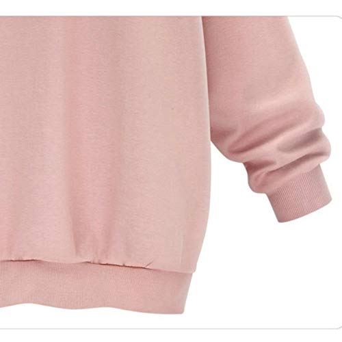 2019 Sudaderas con Capucha Mujer - 2019 Hoodie Pullover Camiseta Blusa Tops de Manga Larga Empalme de Moda Basico Deportivo para Mujer Chica