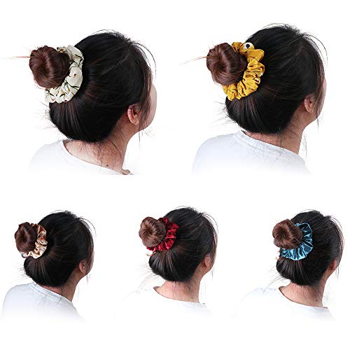 20PCS cintas elásticas para el pelo para mujer incluye 8 piezas de gasa para el pelo 8 piezas de cinta de terciopelo para el pelo 4 piezas