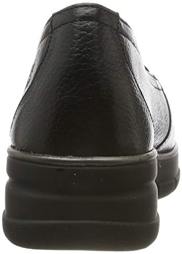 24 HORAS 24290, Mocasines para Mujer, Negro (Negro 7), 41 EU