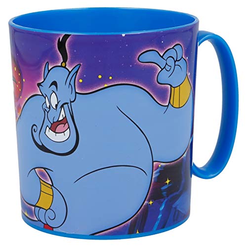 2644; Taza microondas Disney Aladin; capacidad 350 ml; producto de plástico; No BPA