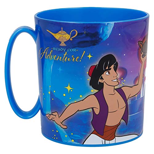 2644; Taza microondas Disney Aladin; capacidad 350 ml; producto de plástico; No BPA
