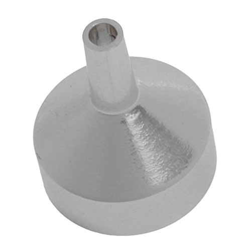 2X Venta Al por Mayor De Metal Plateado Mini Embudos Esencia De Perfume Herramientas De Embudo Pequeño