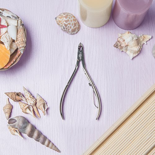 3 Claveles - Alicate Cutícula de 11,5 cm con Boca Corte de 3 mm