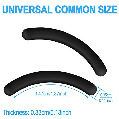 30 Almohadillas de Repuesto para Rizador de Pestañas Recambios de Goma Negra de Rizador de Pestañas Herramientas de Maquillaje con 1 Caja Portátil para Rizador de Pestañas Universal