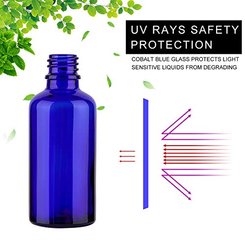 30ML Botella de Spray Vacías, Rociar Aerosol Vidrio Viaje Cosmética, Cuidado de la Piel, Perfume, Champú Talla para Regar Plantas (3 Pack)