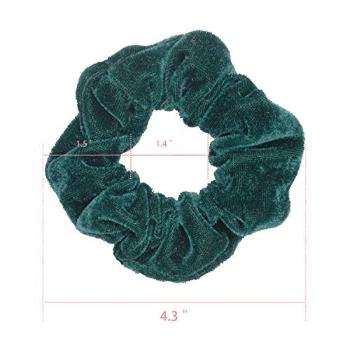 36 Piezas para el Cabello Scrunchies Velvet Elástico Bandas para el Cabello Scrunchy Lazos para el Cabello Cuerdas Scrunchie para Mujeres Niñas (36 colores)