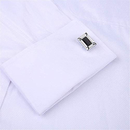 3DT Men French Cufflinks Striped Shirt Casual Shirts Slim Fit French Cuff Shirts,Fs06,Asian Size 4XL
