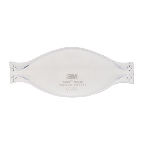 3M Aura 9320+ Mascarilla autofiltrante para partículas FFP2 sin válvula (20 pack)