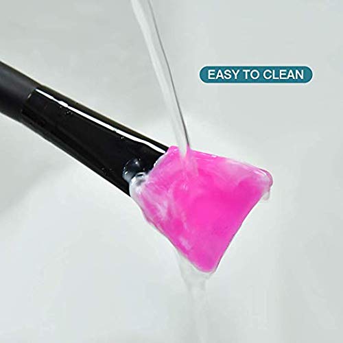 3PCS Silicona Mascarilla Facial, MS,DEAR Cepillo de Mascarilla, Silicona Suave Máscara de Pincel, Cepillo Aplicador de Mascarilla Faciales de Barro Herramientas de Aplicación de loción corporal