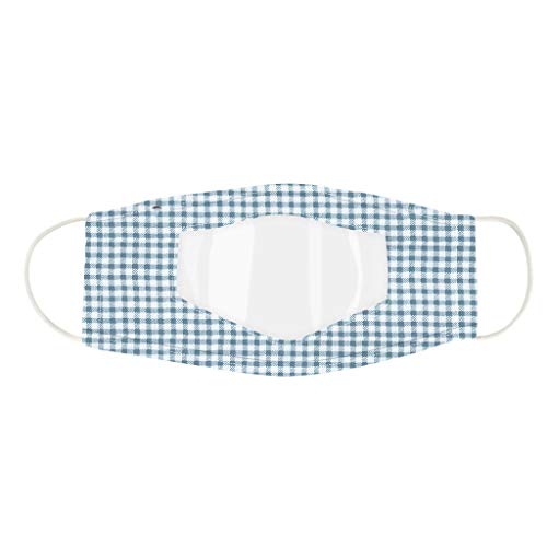4 unidades de protección facial transparente para adultos, de plástico transparente, unisex, antipolvo, lavable, reutilizable, protección bucal para mujeres, hombres, actividades al aire libre
