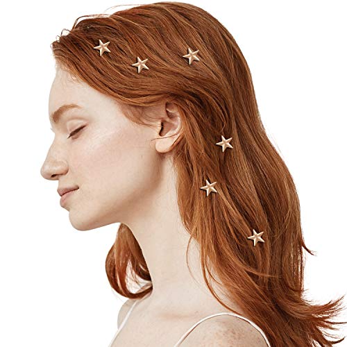 40 Piezas Horquillas Espirales de Estrella Horquillas de Pelo de Novia de Estrella Vintage Tocados Pinzas de Pelo de Boda de Espiral de Estrella