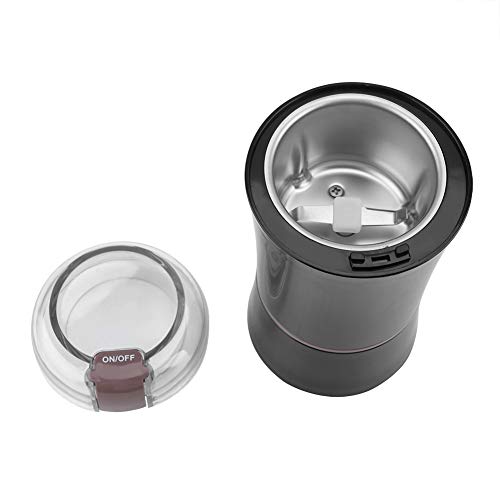 400 W amoladora eléctrica molinillo de café Como Máquina para el desmoronamiento de cereales con Hoja de acero inoxidable tapa Transparente para Casa, cocina, oficina, viaje 220 V enchufe UE