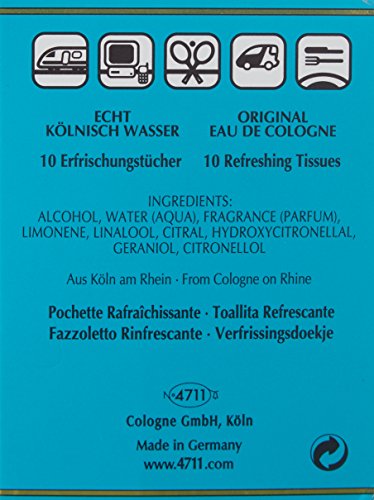 4711 Original Eau De Cologne, Tejido Refrescante,20g