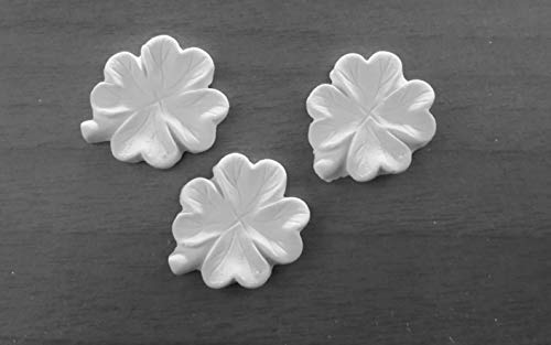 50 tizas artesanales no perfumadas, cierre de paquete, cuadrifolio portafortuna para indicar el lugar de Año Nuevo, árbol de Navidad, ángel, ángel, ángel, Navidad, idea regalo