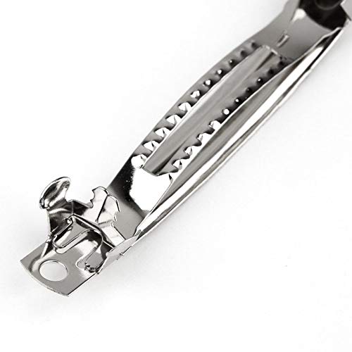 50 unids Exquisita Mano de Obra de 60mm French Style Barrettes Clips Hallazgos DIY Accesorios Para el Cabello Arcos Lote Niquelado de Metal Barato