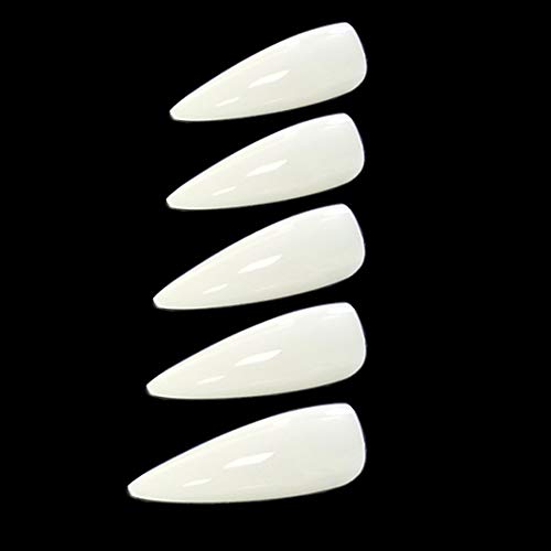 550 Piezas Uñas postizas de bailarina Puntas de uñas Stiletto Full Cover Uñas postizas naturales