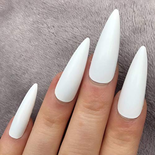 550 Piezas Uñas postizas de bailarina Puntas de uñas Stiletto Full Cover Uñas postizas naturales